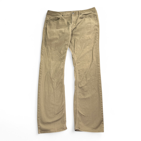 Buffalo David Bitton Jeans Mens 38x34 Brown Sam X Slim Straight Stretch Casual - Picture 1 of 10